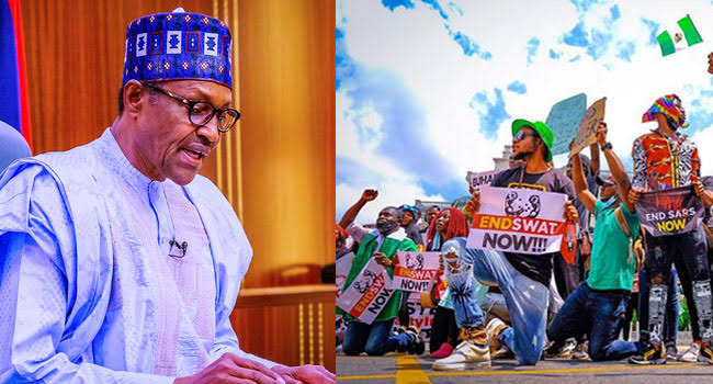 Buhari reveals why he will not take action on End SARS panel report