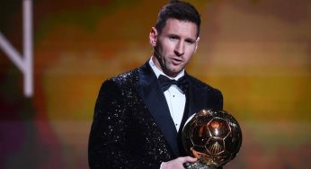 BREAKING: Ballon d’Or 2021: Messi wins record-extending seventh award