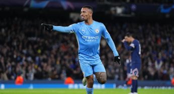 UCL: Jesus’ strike against PSG takes Man City to top spot