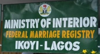 Ikoyi marriage registry are valid, legal – FG