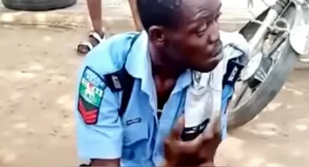 Osun: Sergeant Onatunde Joba arrested after drunk video goes viral, to face orderly room trial