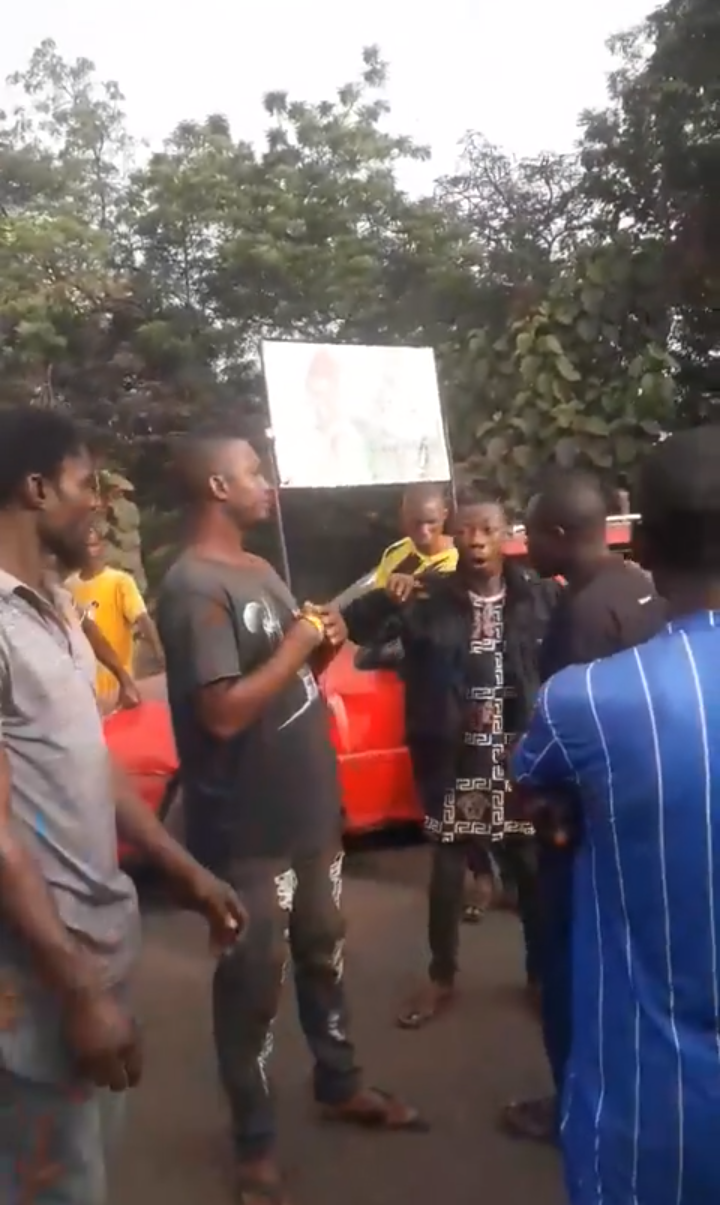 BREAKING: Protest rocks Ugbokolo over murder of BenPoly lecturer, Chris Echobu