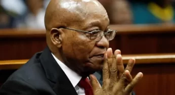 Court orders former South Africa president Jacob Zuma back to jail