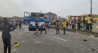 BREAKING:Truck incident: Lagos govt shut down Ojodu Grammar school