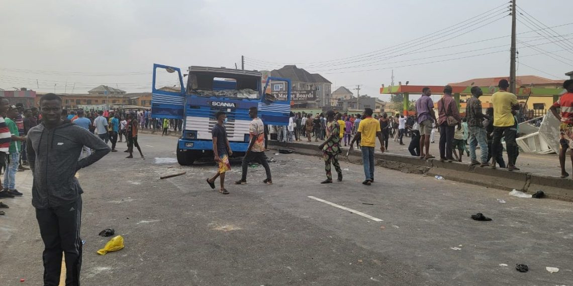 BREAKING:Truck incident: Lagos govt shut down Ojodu Grammar school