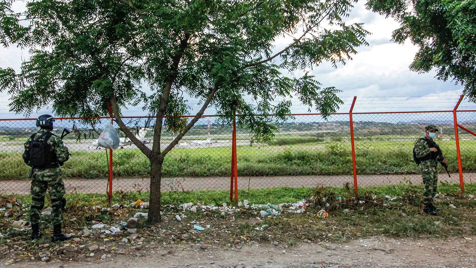 Two police officers killed as explosion reportedly rocks Colombian Airport