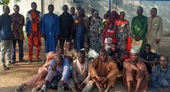 Nigerian Air Force Special Force rescued 26 kidnapped victims in Kaduna