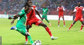 AFCON: Nigeria tops group D as Sudan, Guinea-Bissau draw