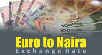 Black market euro to naira exchange rate January 10, 2022