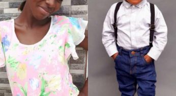 14-year-old housemaid, Favour Iwuozor arrested for stealing mistress’ 2-year-old son in Lagos