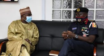 Drug war: NDLEA, NSCDC renew partnership as Audi visits Marwa in Abuja