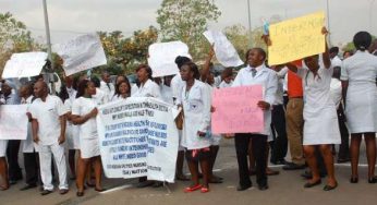 Nurses begin 3-day warning strike Monday in Lagos