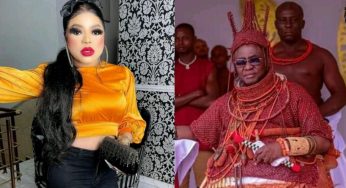 Bobrisky under fire for asking Oba of Benin to marry him, begs for forgiveness