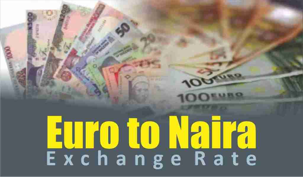 Black market euro to naira exchange rate today, October 21 2022