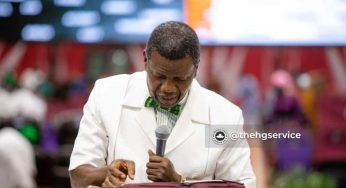 Pastor Adeboye’s New Year message