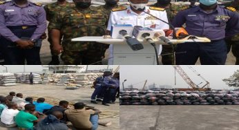 BREAKING: Nigerian Navy intercepts N10b worth of cocaine