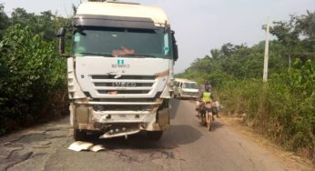 Seven persons injured as truck rams into bus along Ondo/Ife road