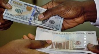 BREAKING: Naira appreciates against dollar (See new exchange rate)