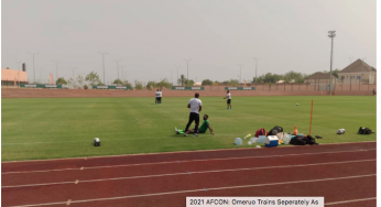 Nigeria vs Sudan: Kenneth Omeruo ‘breaks out of Eagles’, trains separately