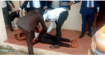 Drama as PDP Publicity Security collapses outside court premises