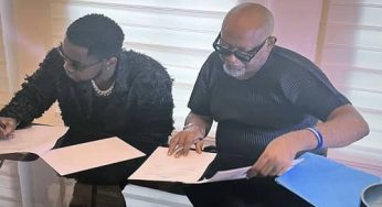 Kizz Daniel signs new management deal with Paul Okoye