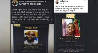 Loan Shark declares debtors dead, sends obituaries to family members