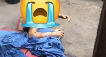 Angry lady sets her ex-boyfriend ablaze for dumping her for another lady