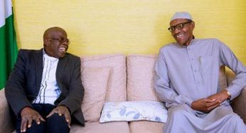 BREAKING: Tinubu officially informs Buhari of his presidential ambition