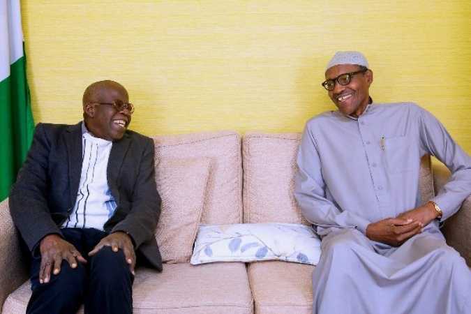 BREAKING: Tinubu officially informs Buhari of his presidential ambition