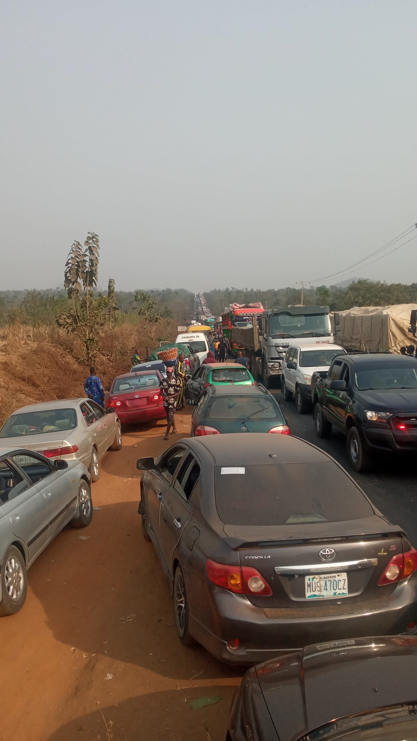 Hell along Obajana-Lokoja road