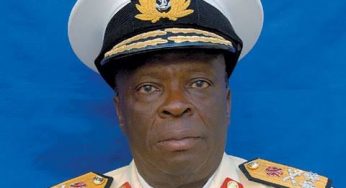 Former Chief of Naval Staff, Vice admiral Ishaya Ibrahim is dead