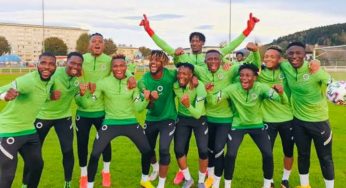 AFCON 2021: Super Eagles win friendly match 2-0 ahead of Egypt clash