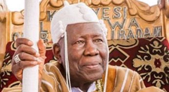 Gov Ortom mourns Olubadan, Oba Saliu Adetunji