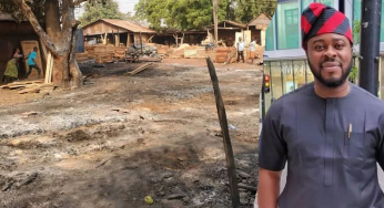 Ochacho Jnr sympathises with victims as fire razes Otukpo wood depot