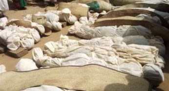 Tears as over 143 residents killed by bandits in Zamfara are laid to rest