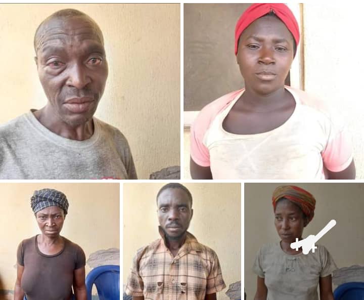 OPWS rescue 8 victims from  kidnappers den in Benue
