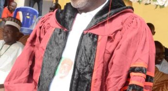 Abba Moro honours Matriculation Ceremony of Ellen-Gaf School of Health