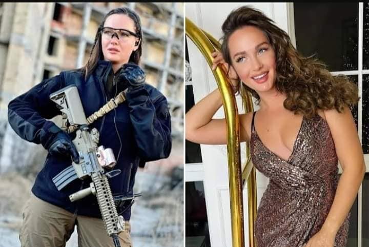 Anastasiia Lenna: Miss Ukraine joins army to fights Russian invaders
