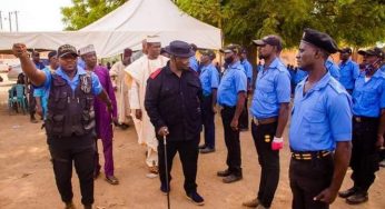 Otukpo: George Ali inaugurates Benue State Community Volunteer Guards