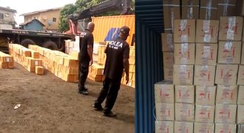 NDLEA intercepts 40,250kg Codeine worth N2b at Lagos port