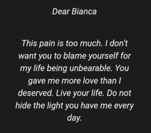 Riky Rick's Suicide Note To His Wife Bianca And Kids