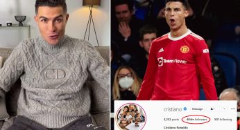 Ronaldo celebrates reaching 400 million Instagram followers