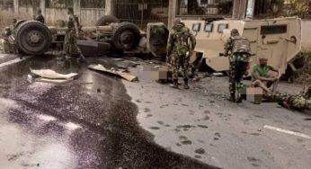 IPOB/ESN attack: Five soldiers killed in fatal auto crash after receiving distress call in Anambra