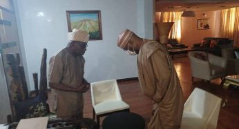 2023: Atiku visits Obasanjo in Abeokuta