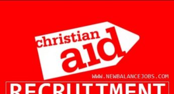 Christian Aid Recruitment 2022 (3 Positions)