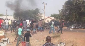 Adeta vs Isale-jagun clash: One shot, 12 cars burnt as hoodlums go on rampage in Kwara