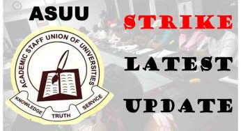 Latest update on ASUU strike today Tuesday, 10 May 2022