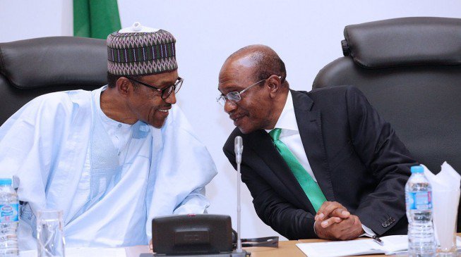 2023: Buhari reportedly anoints CBN Gov, Godwin Emefiele as successor