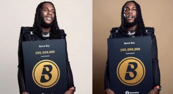 Burna Boy makes history, becomes first African to hit 200m streams on Boomplay