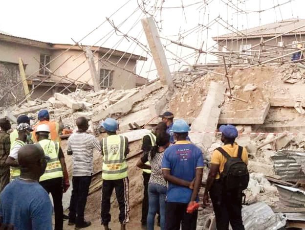 Lagos collapsed building: Body of IT student found, as death toll rises to five